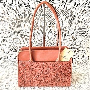 Patricia Nash Dusty Rose Tote